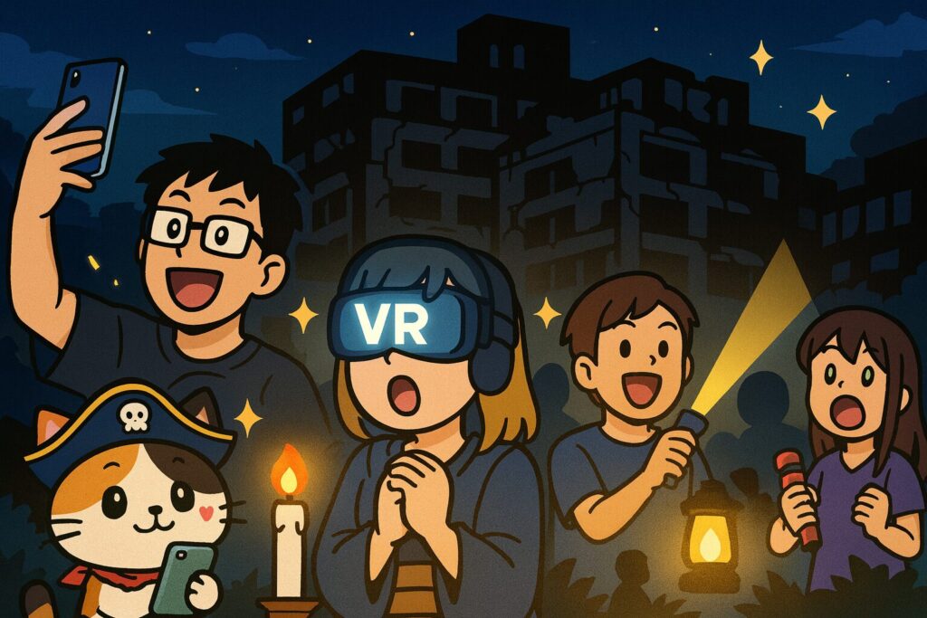 現代の廃墟怪談をSNSやイベントで楽しむ人々とココロ船長