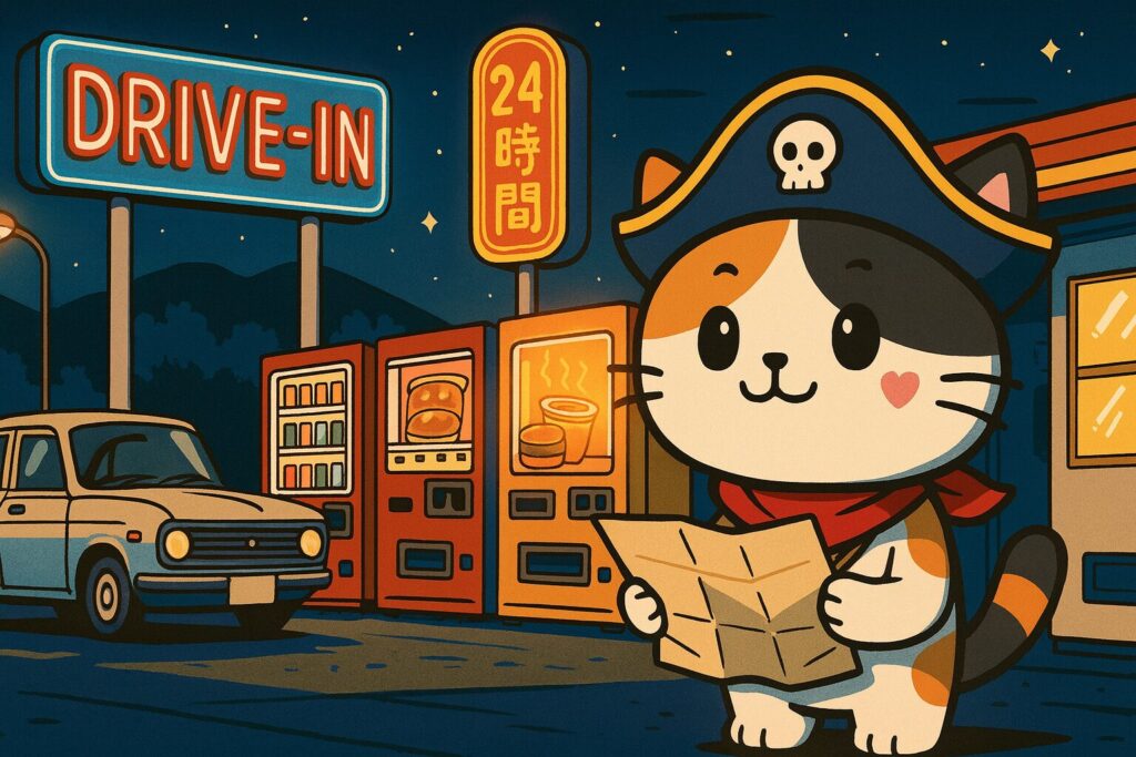 昭和ドライブインと自販機