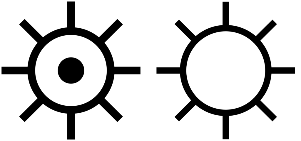 灯台・工場 地図記号