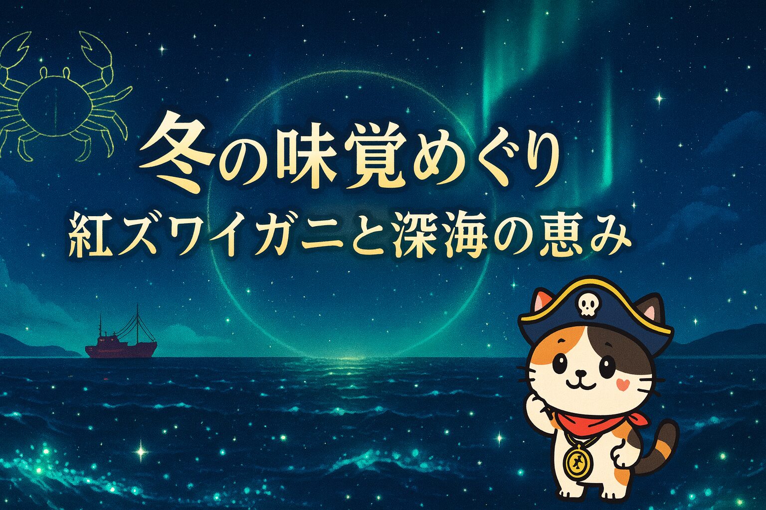 紅ズワイと深海の恵み
