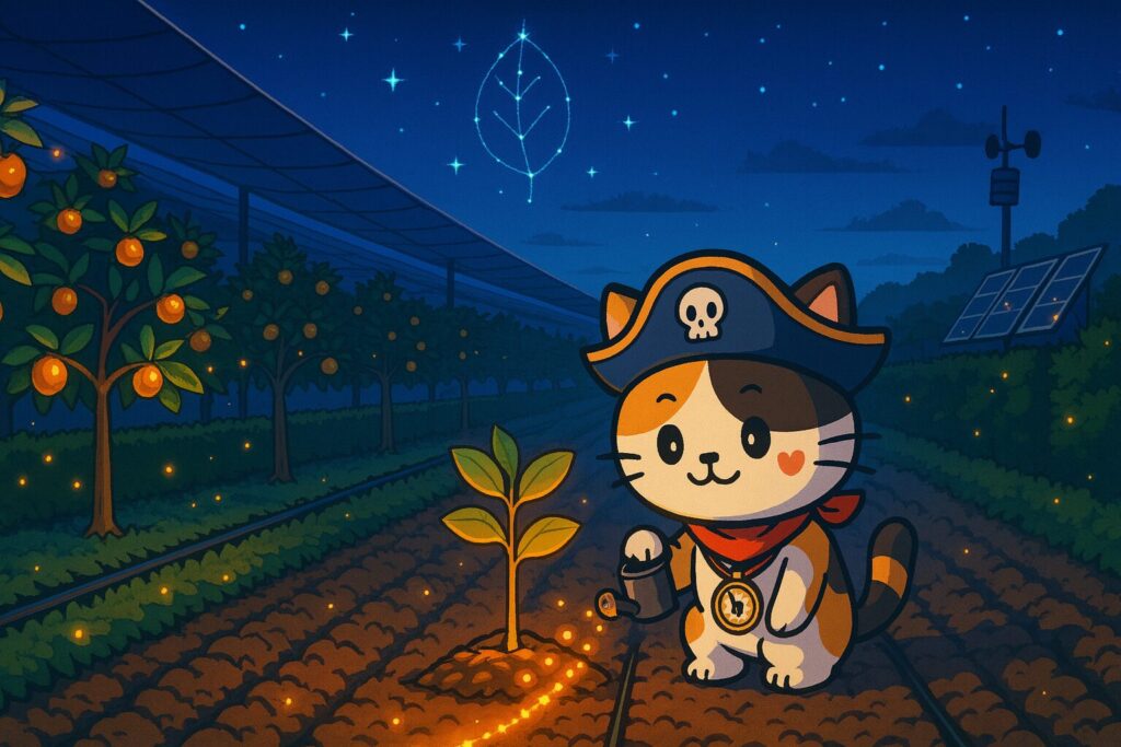 柿を守る未来の畑