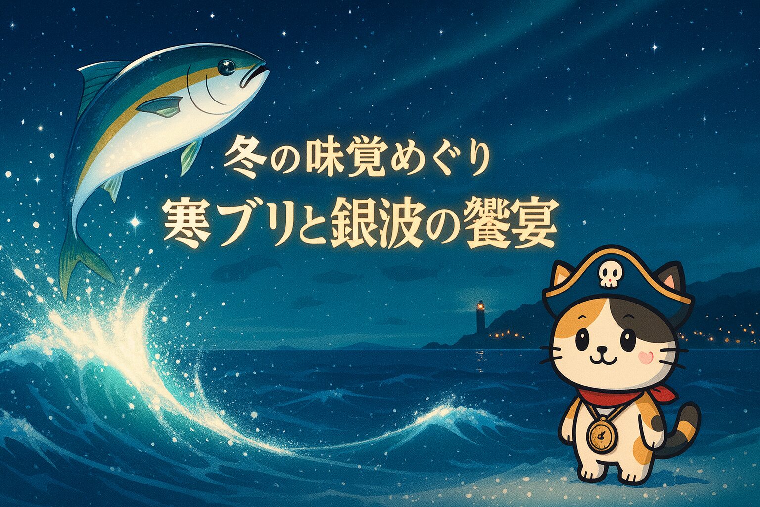 寒ブリと銀波の饗宴