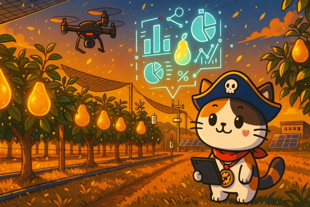 未来のスマート果樹園