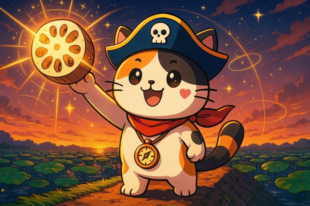 ココロ船長とれんこん