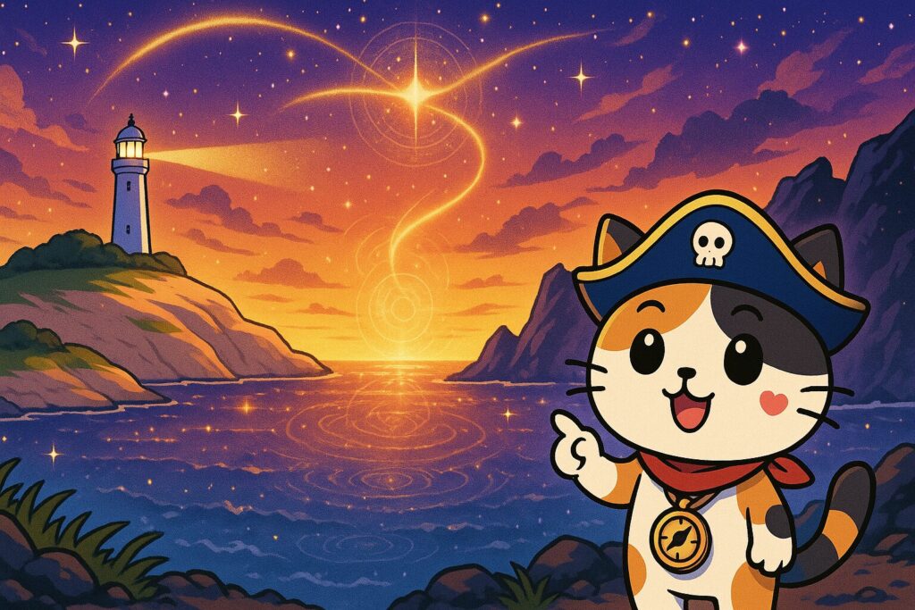 二つの岬とココロ船長