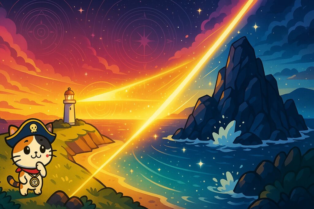 岬の違いとココロ船長