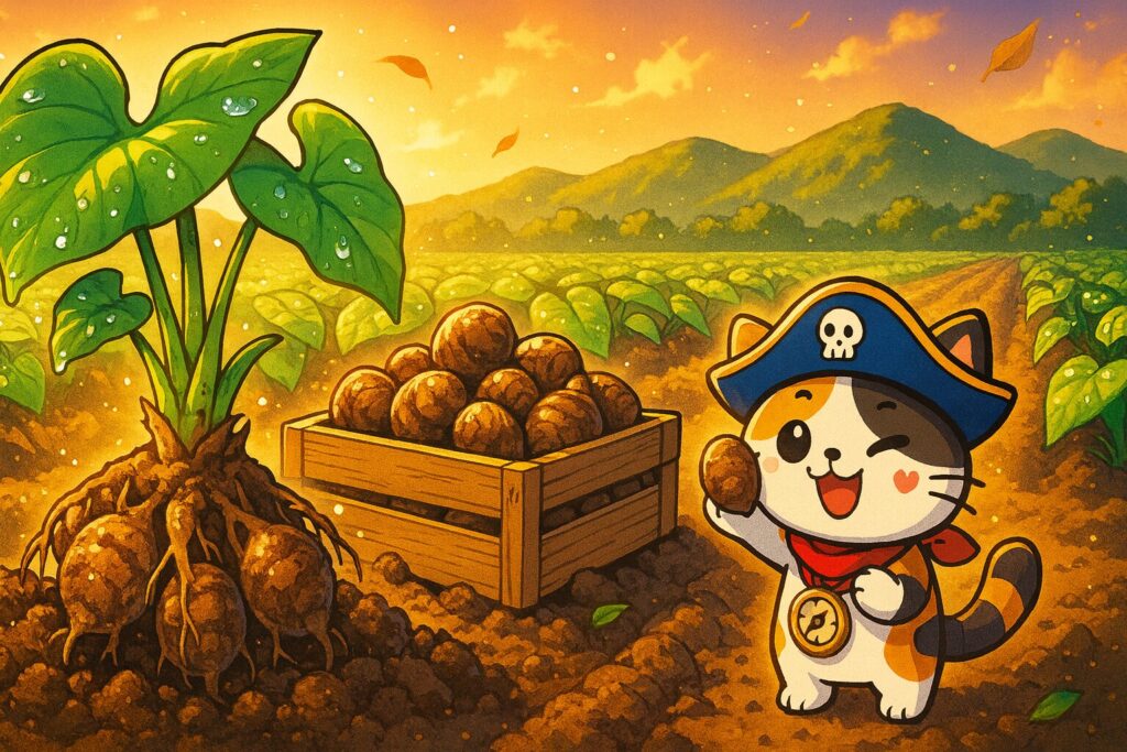 里芋とココロ船長