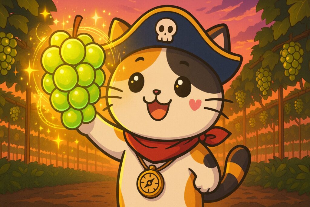 ココロ船長と宝石の房