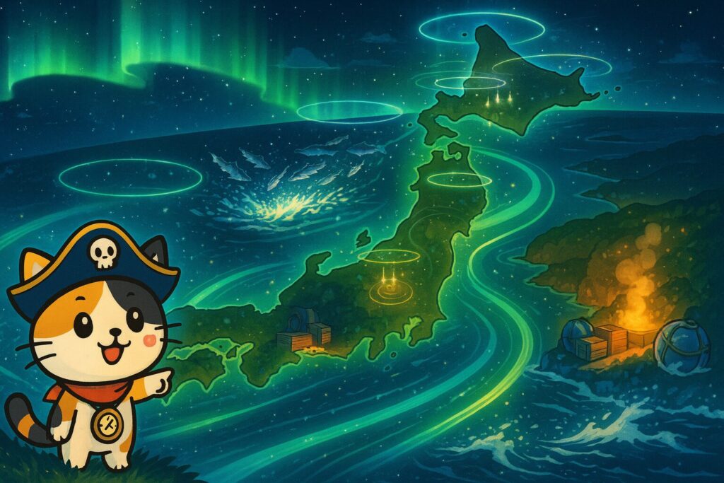 鱈の産地めぐり地図