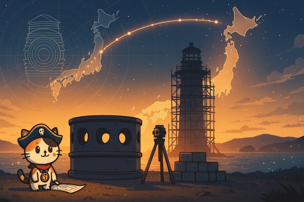 灯台の父とココロ船長