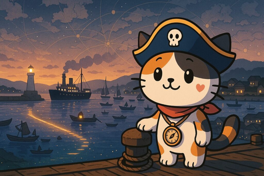 開国の港とココロ船長