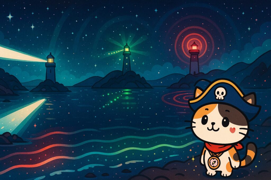 光の暗号とココロ船長