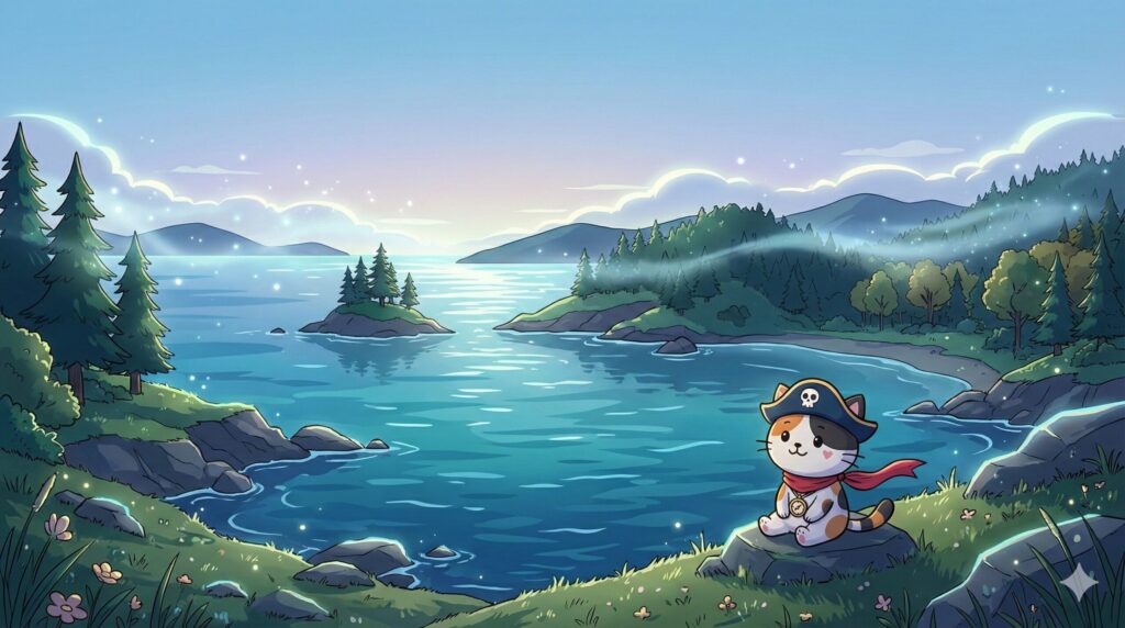 北国の海とココロ船長