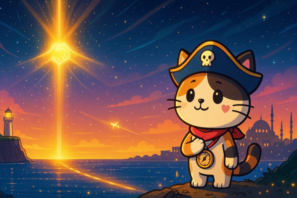 日本とトルコとココロ船長