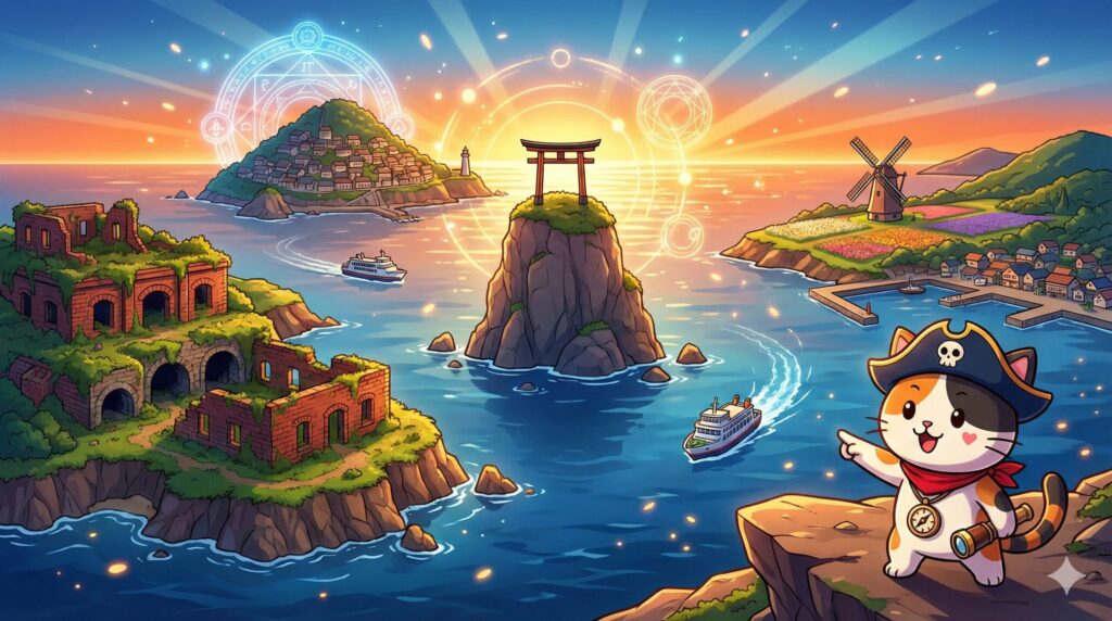 関西の冒険離島とココロ船長