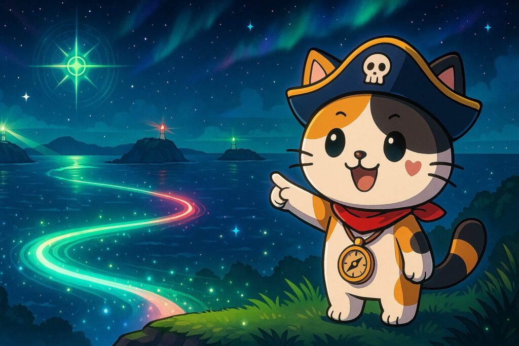 光の航路とココロ船長
