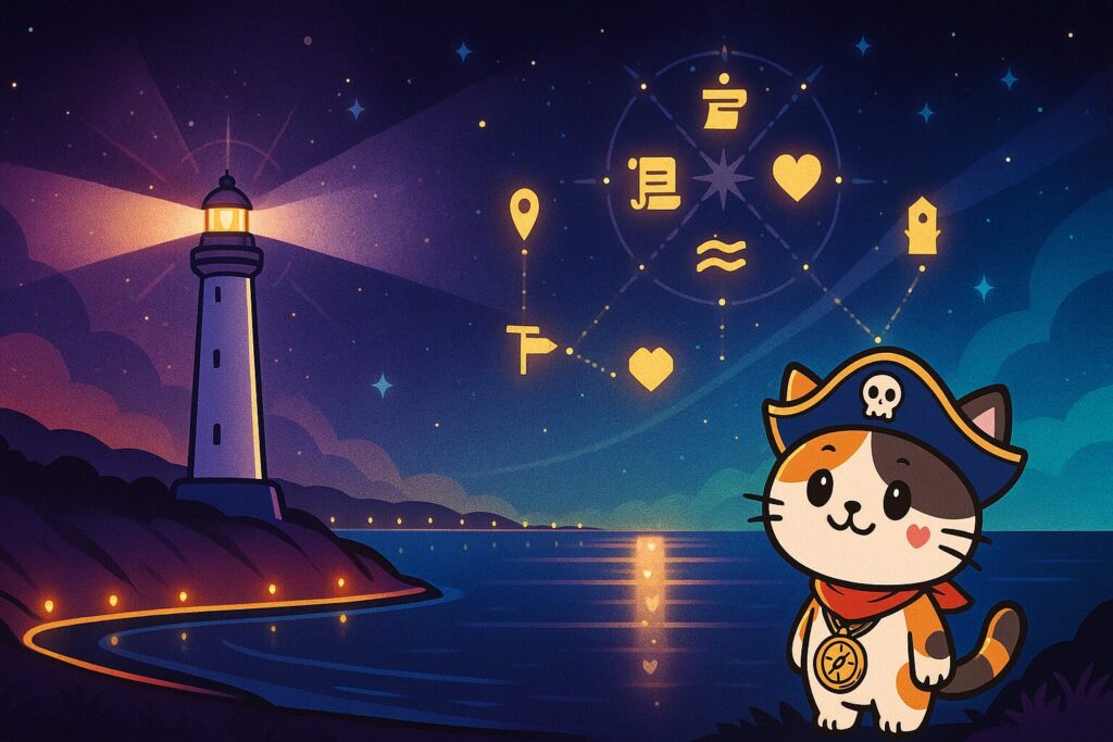 灯台ネットワークとココロ船長
