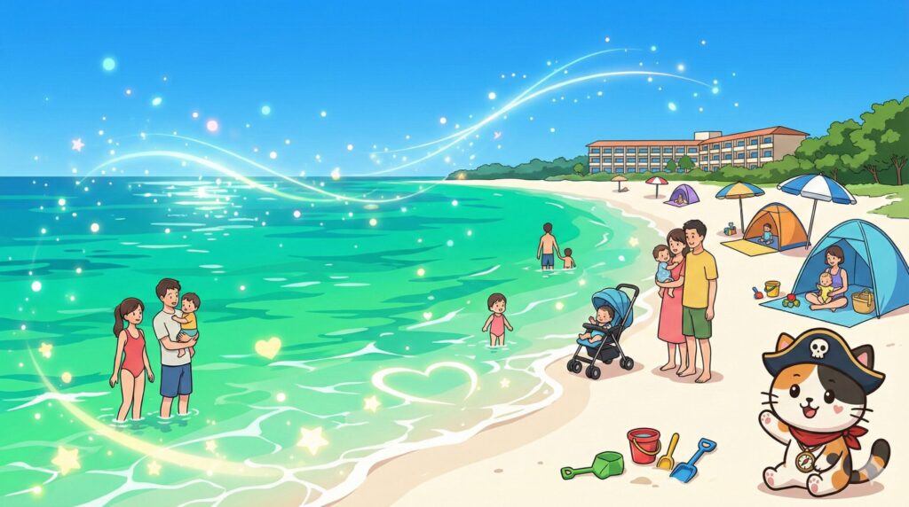 赤ちゃん島旅とココロ船長