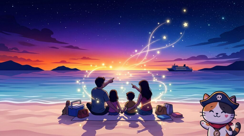 家族の絆とココロ船長