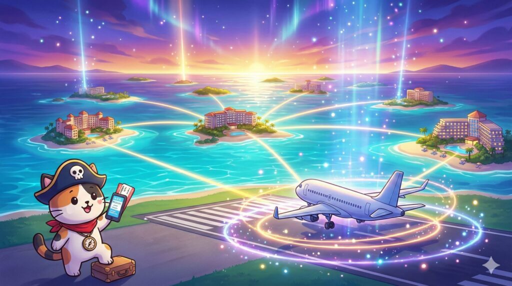 LCCで旅立つココロ船長