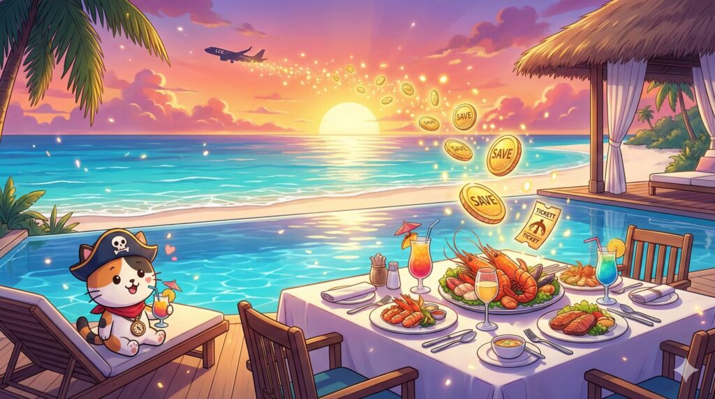 南国リゾートとココロ船長