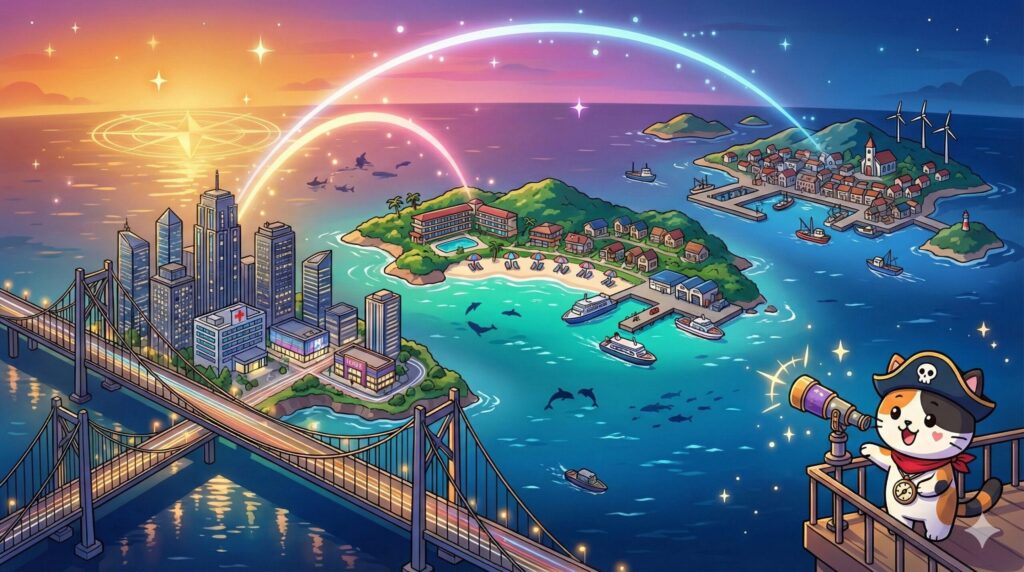 離島タイプ別暮らしとココロ船長
