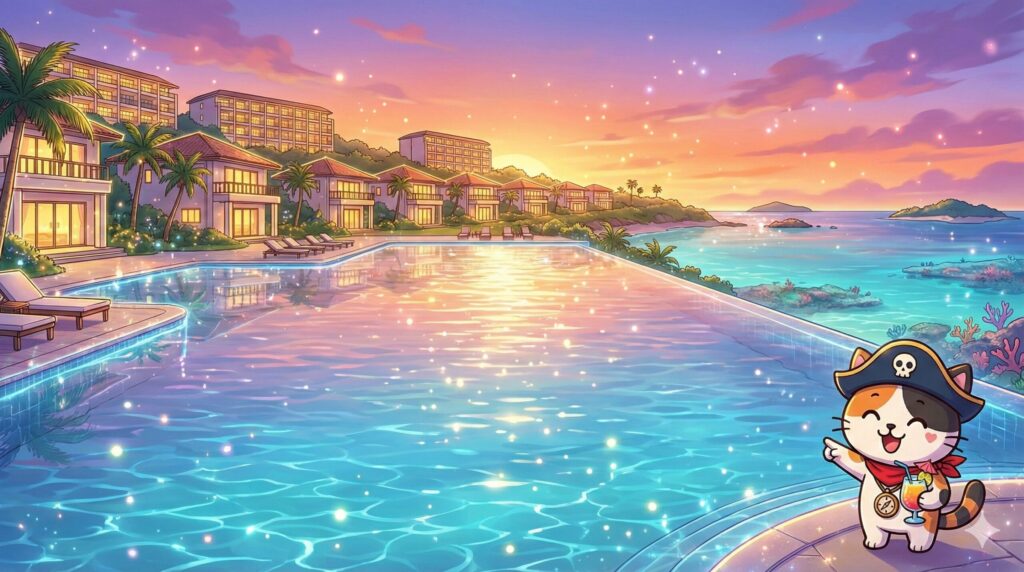 南国リゾートとココロ船長