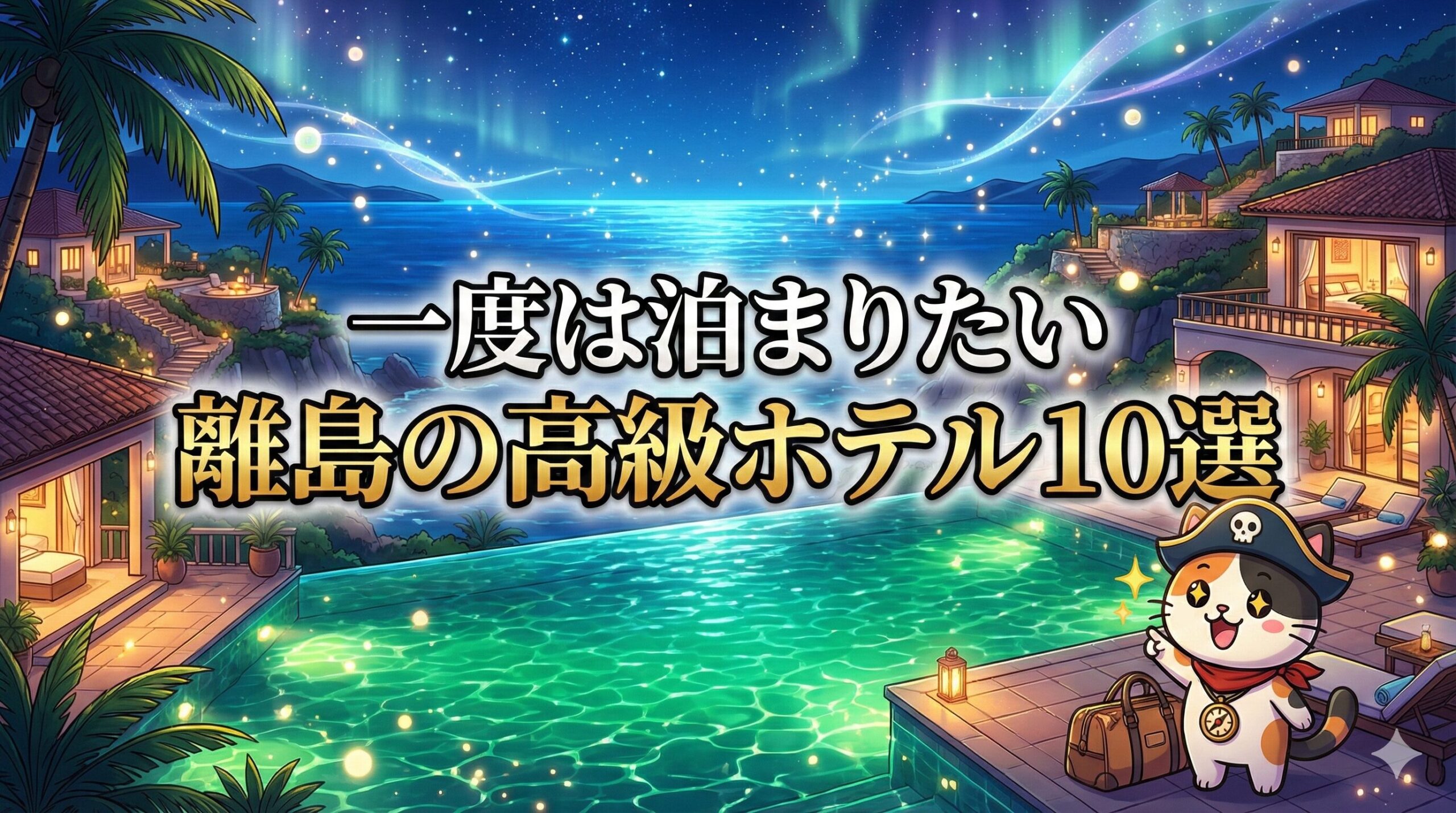 高級リゾートとココロ船長