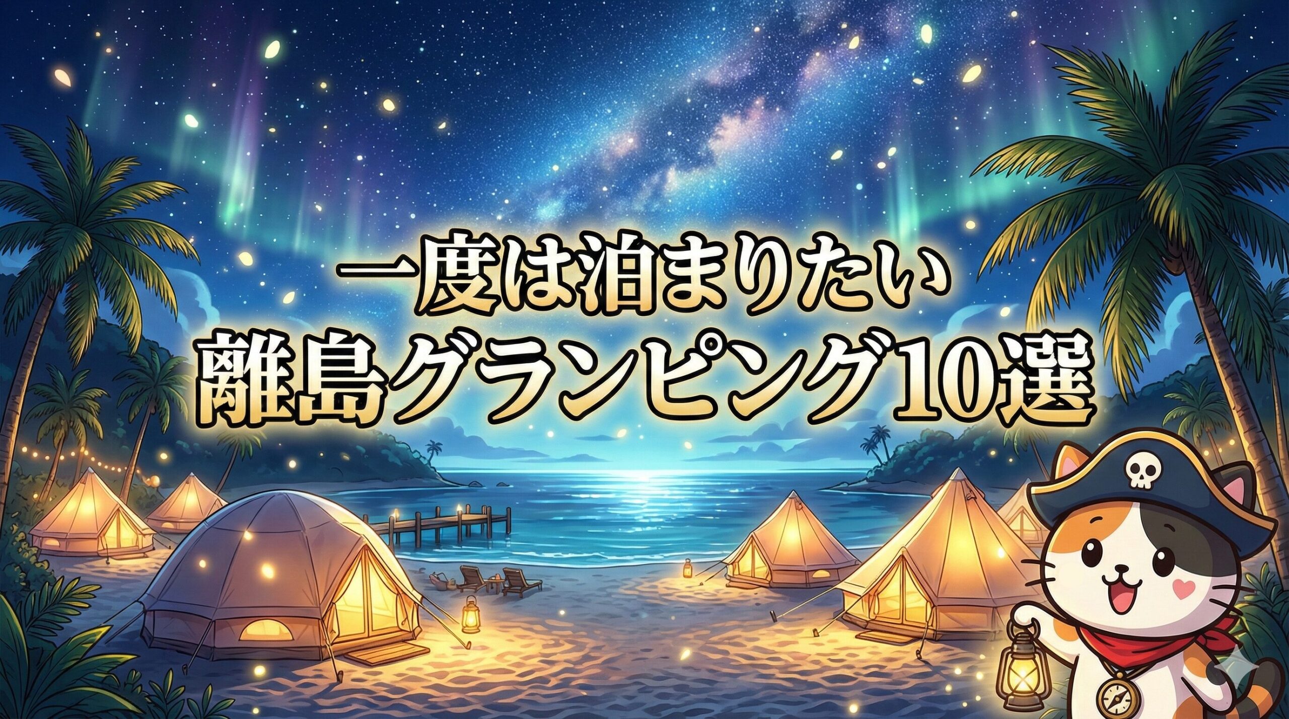 離島グランピングとココロ船長