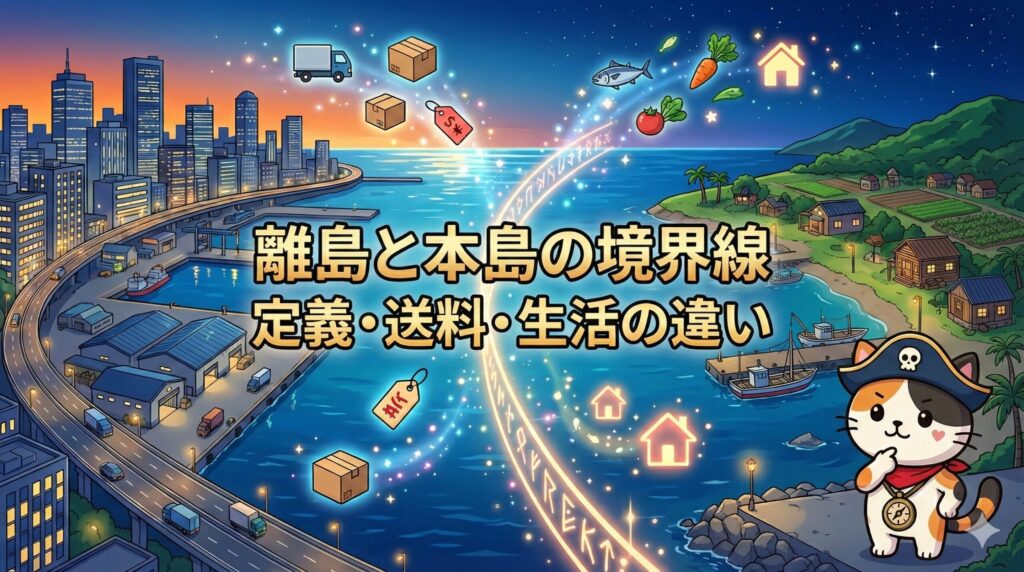 離島と本島とココロ船長