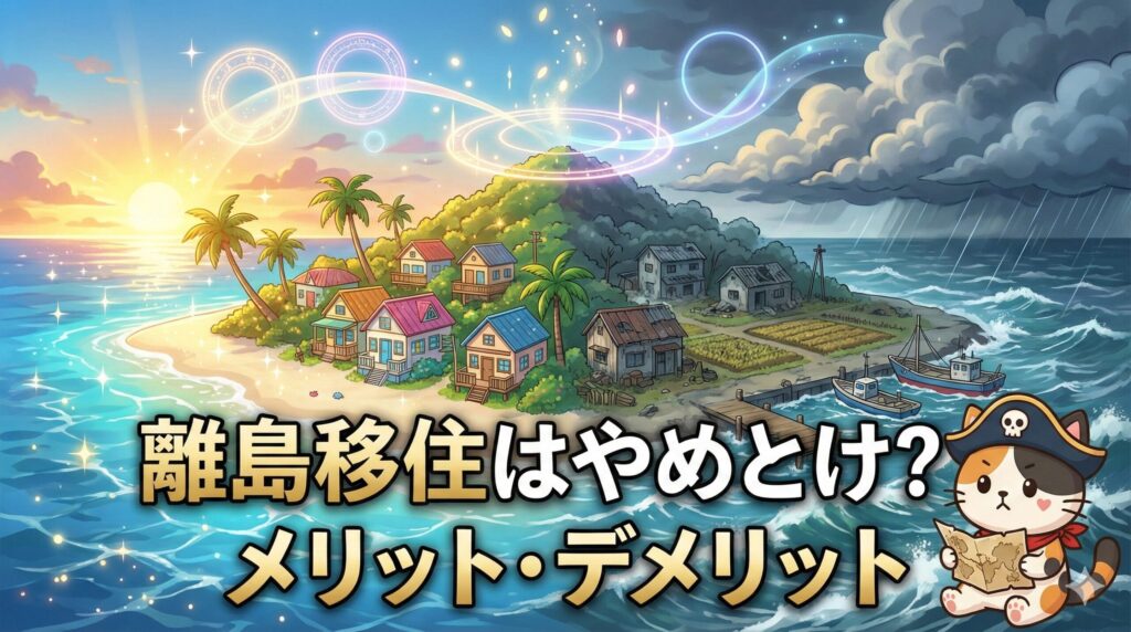 離島移住に悩むココロ船長