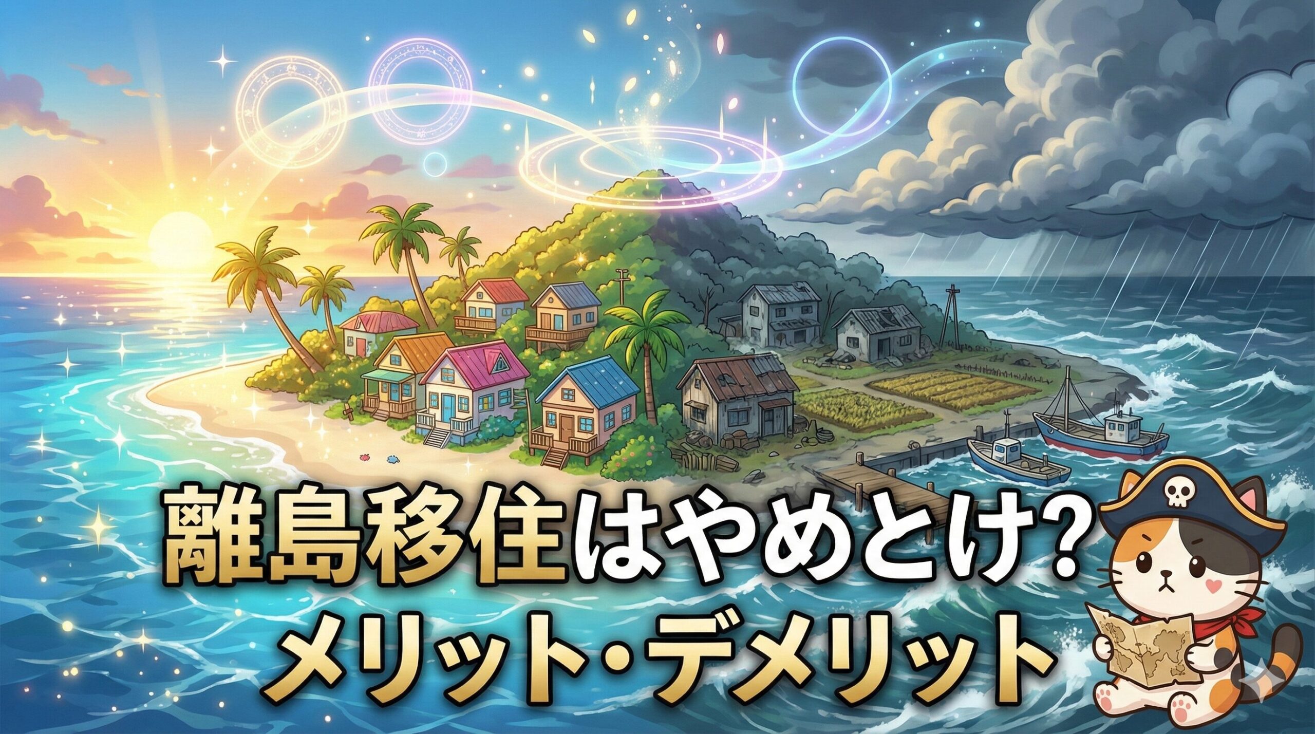 離島移住に悩むココロ船長