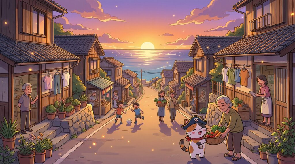 島の暮らしとココロ船長
