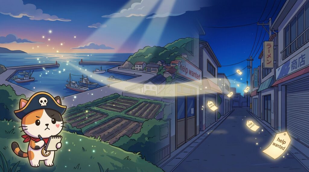 離島の産業とココロ船長