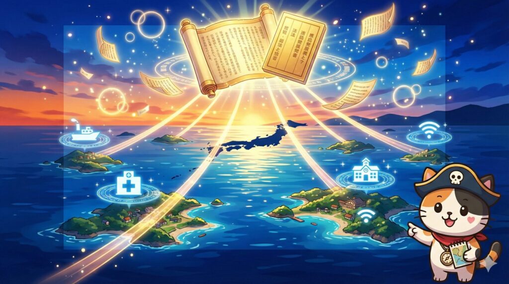 離島振興法と光とココロ船長