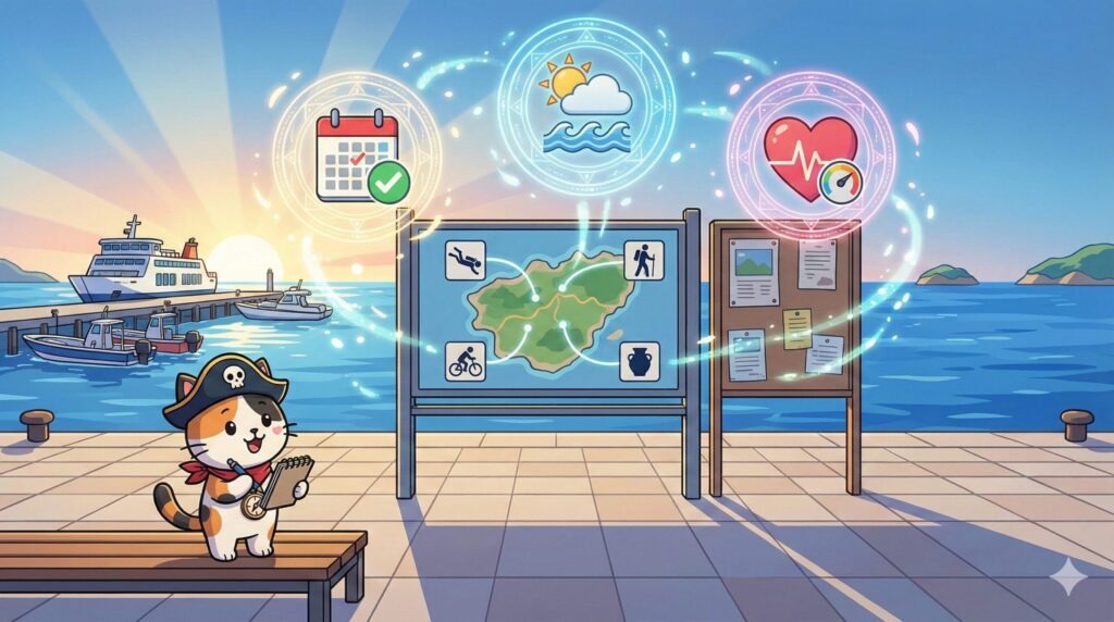 計画中のココロ船長