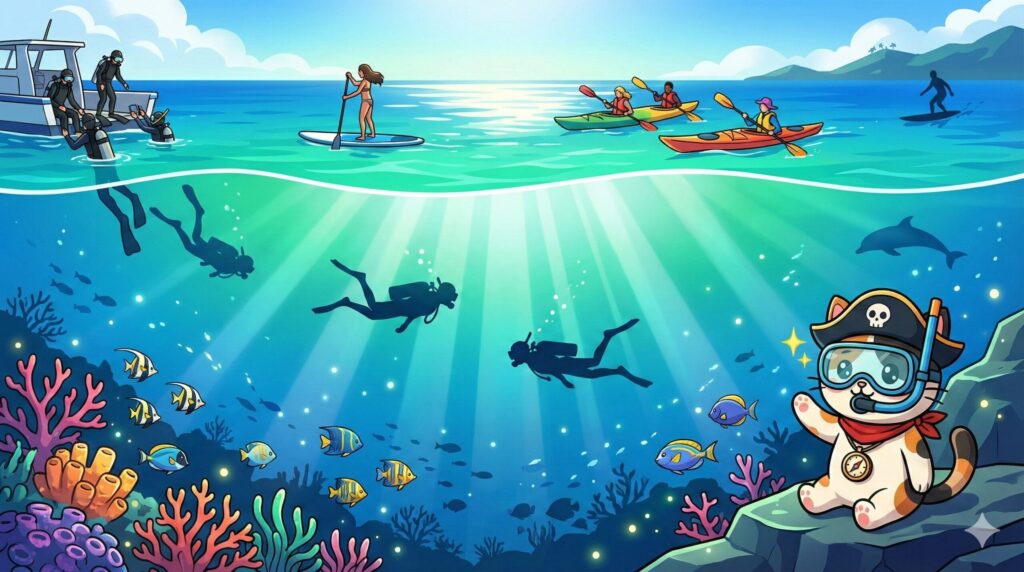 海遊びとココロ船長