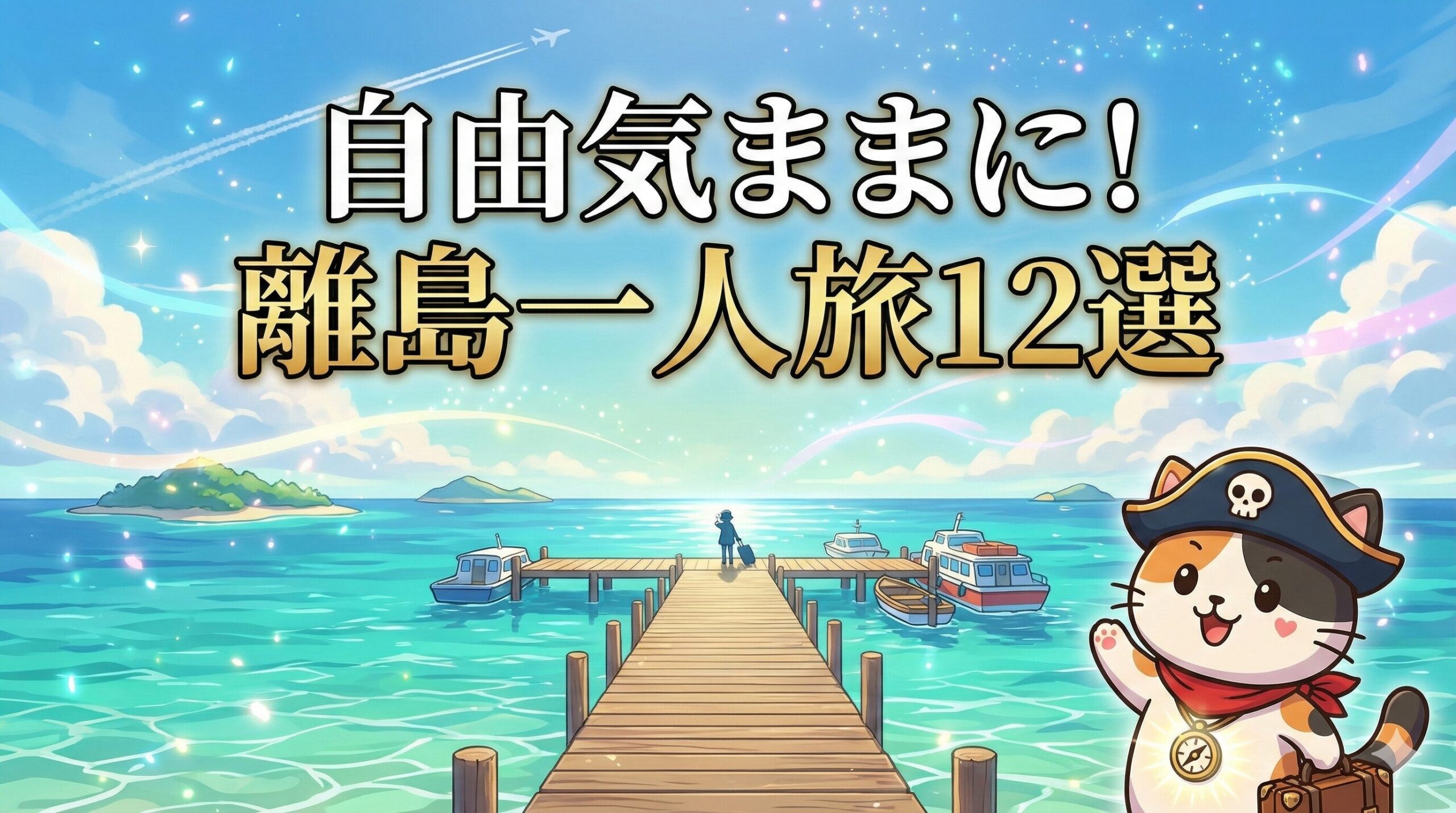離島一人旅とココロ船長