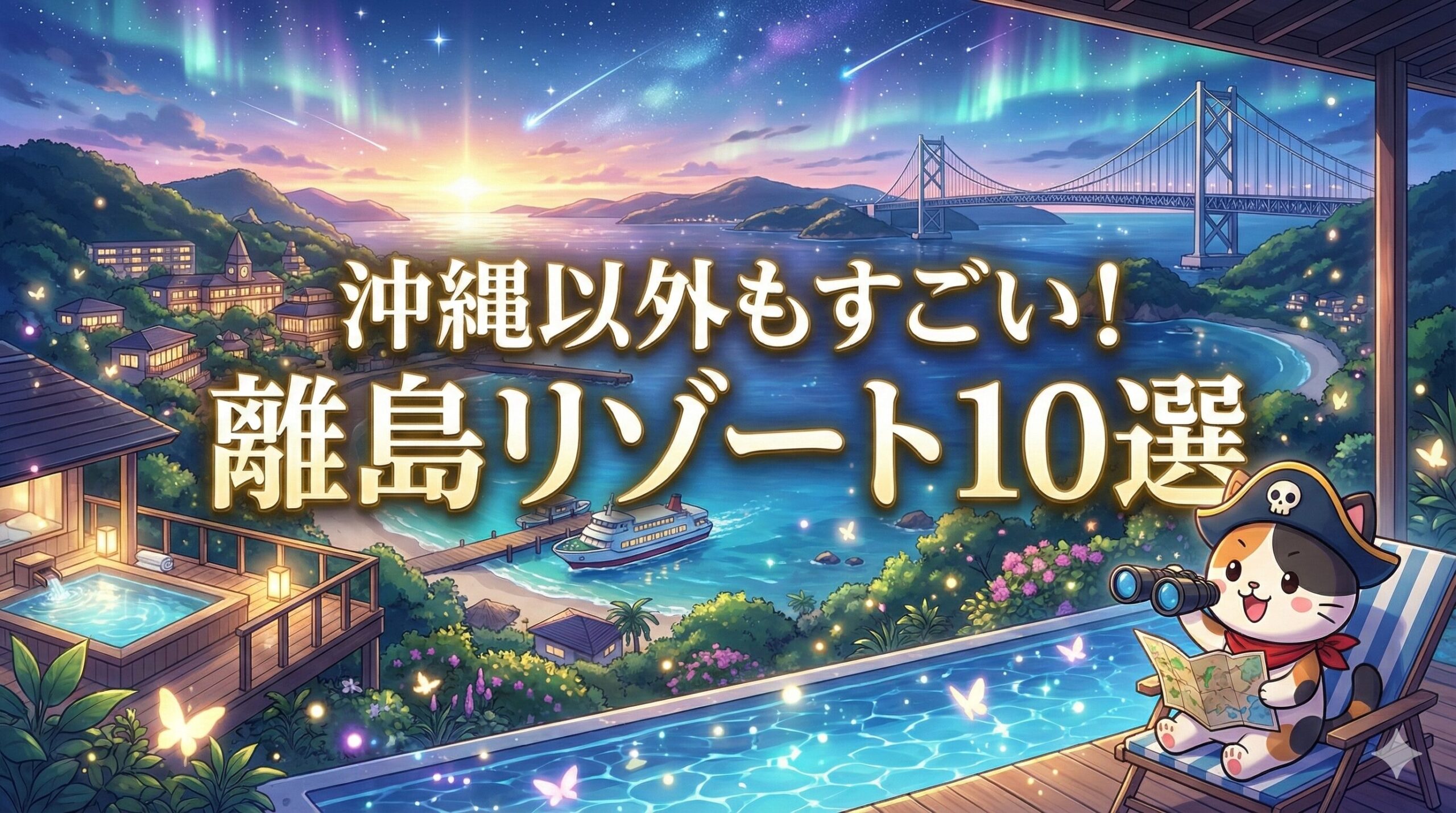 離島リゾートとココロ船長