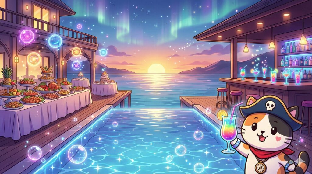 ココロ船長とリゾート