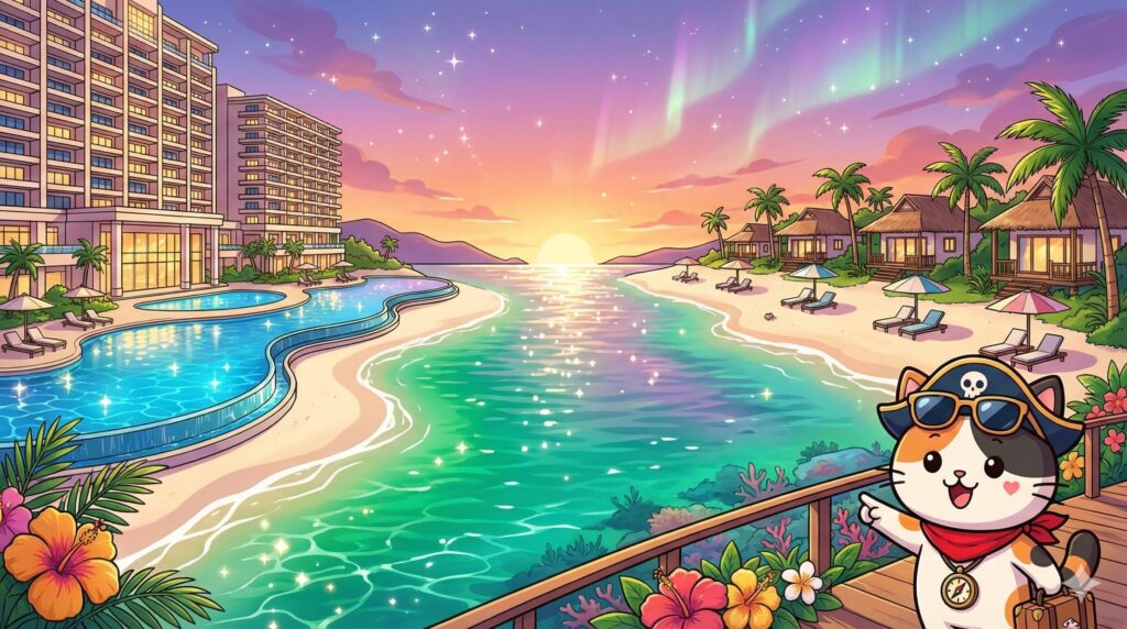 沖縄リゾートとココロ船長