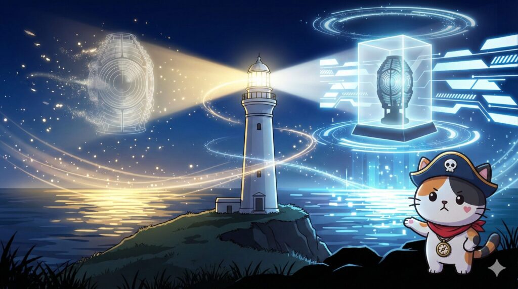 灯台の未来とココロ船長