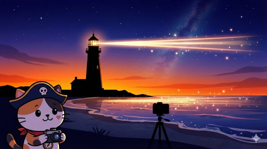 絶景撮るココロ船長
