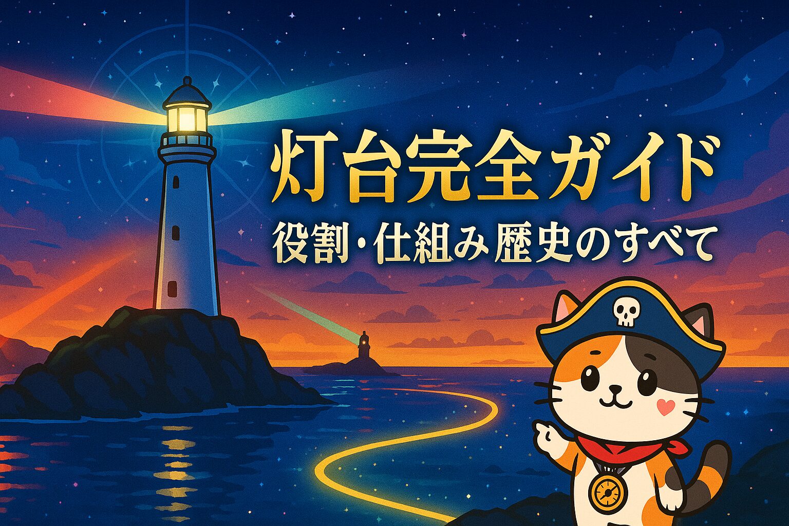 灯台完全ガイドとココロ船長
