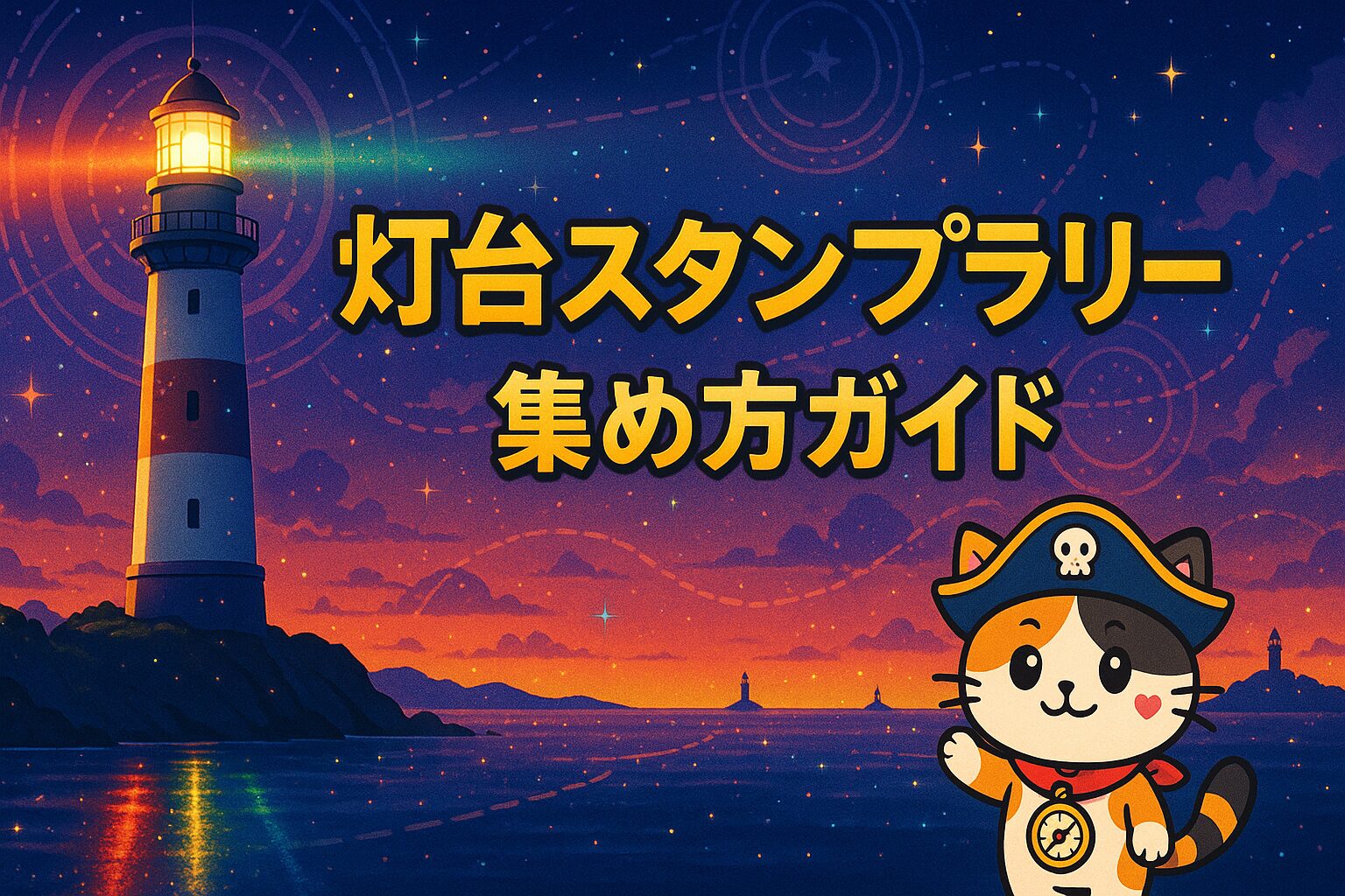 灯台と光とココロ船長