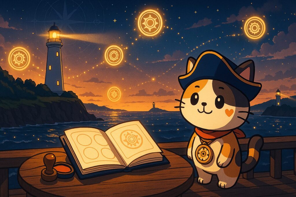 灯台御朱印の魅力とココロ船長
