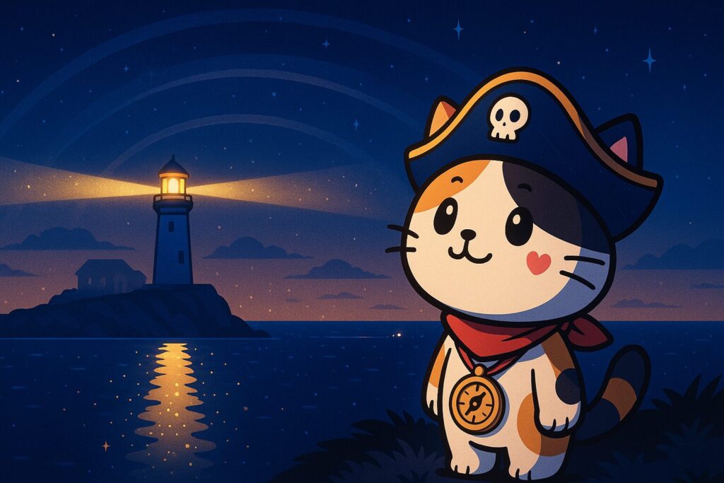 灯台の余韻とココロ船長
