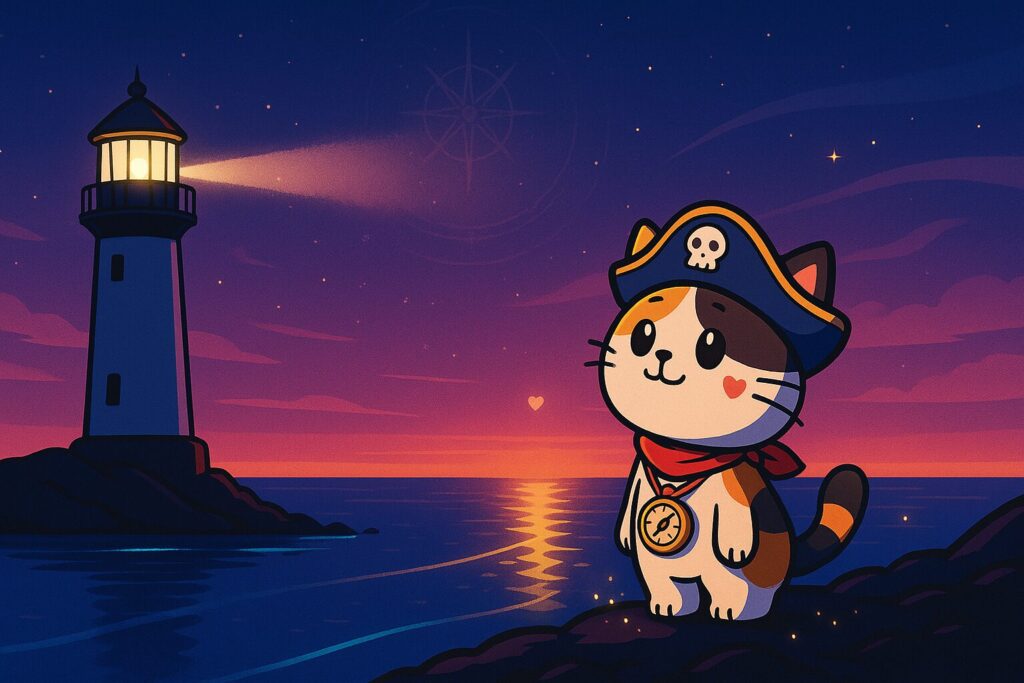 灯台の余韻とココロ船長
