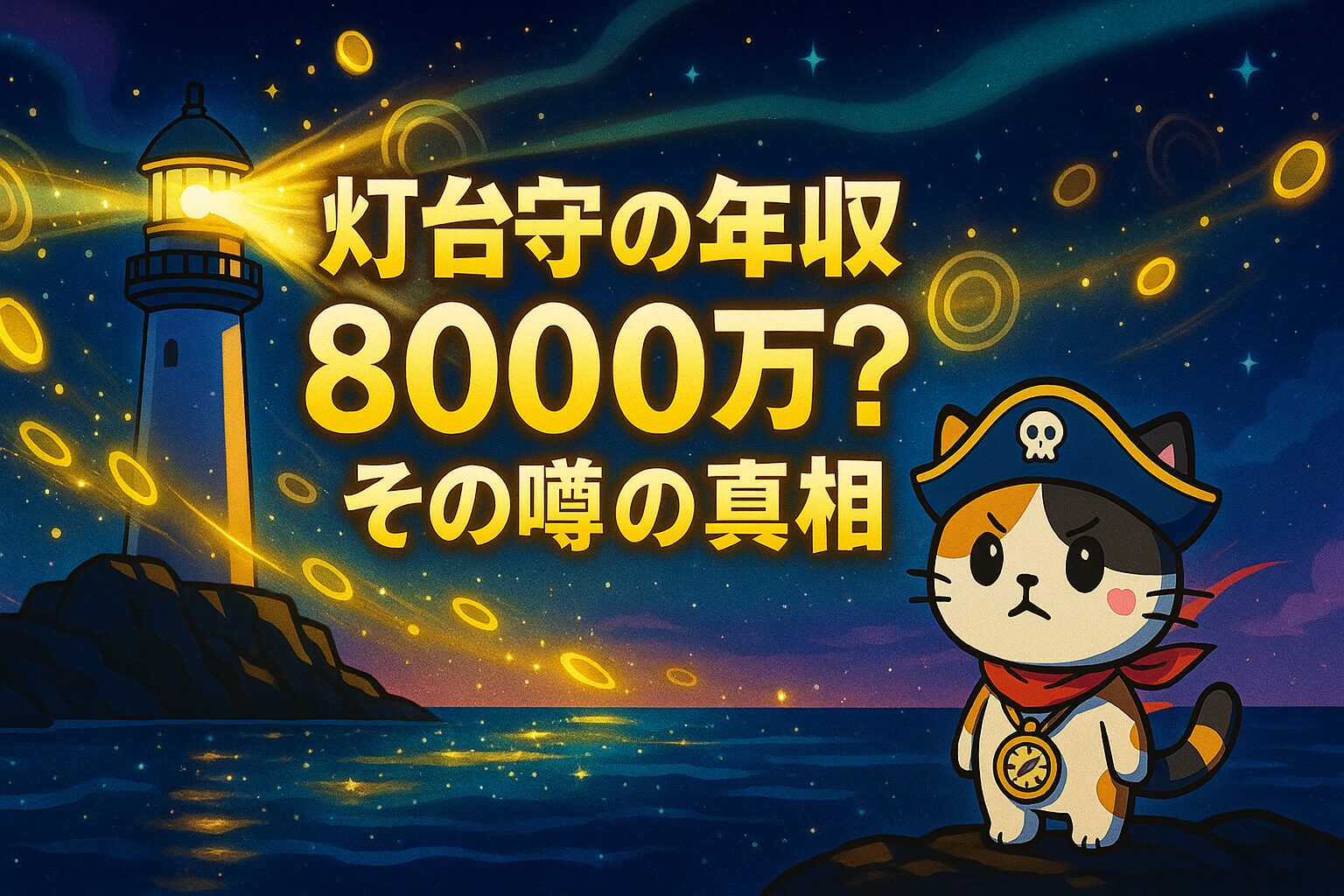 灯台の真相とココロ船長