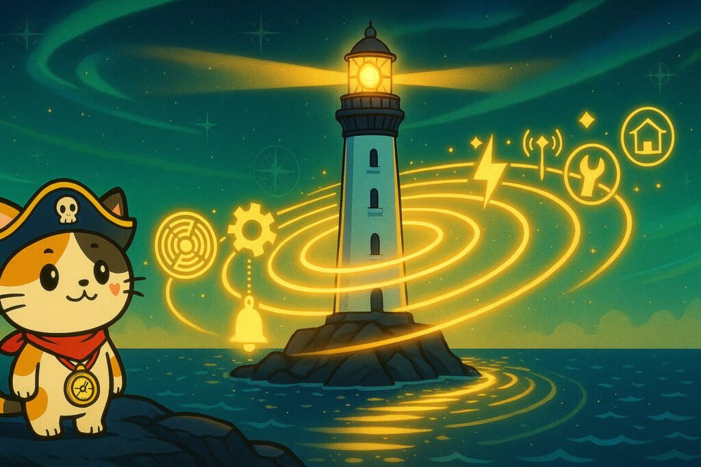 灯台守の歴史とココロ船長